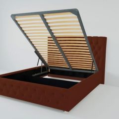 Кровать Версаль с ПМ 900 (велюр бордо) в Ишиме - ishim.mebel24.online | фото 2