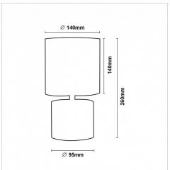 Настольная лампа декоративная Lucide Greasby 47502/81/38 в Ишиме - ishim.mebel24.online | фото 4