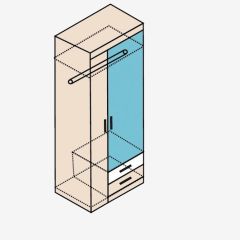 НИКА Н10з Шкаф для одежды в Ишиме - ishim.mebel24.online | фото 4