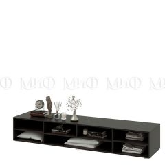 НИКОЛЬ Тумба ТВ (Черный глянец/Черный) в Ишиме - ishim.mebel24.online | фото 2