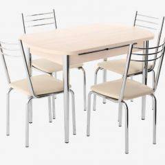 Комплект Вегас (стол+4 стула) в Ишиме - ishim.mebel24.online | фото 1