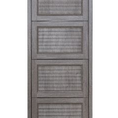 Обувница Комфорт Ф 001 Фасад 3D Жалюзи (4 секции) в Ишиме - ishim.mebel24.online | фото 2