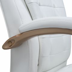 Офисное кресло для руководителей DOBRIN DONALD LMR-106B белый в Ишиме - ishim.mebel24.online | фото 8