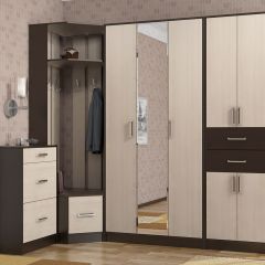 Прихожая ДИАНА-4 сек №10 (Венге/Дуб молочный) в Ишиме - ishim.mebel24.online | фото 3