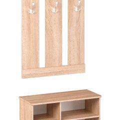 Прихожая Дуэт (Дуб Сонома) в Ишиме - ishim.mebel24.online | фото 2