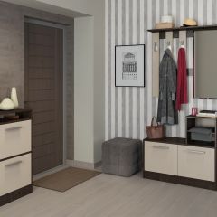 Прихожая Энтер (Венге/Дуб молочный) Комплектация 2 в Ишиме - ishim.mebel24.online | фото