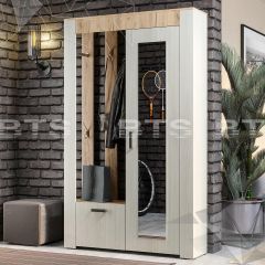 Прихожая Франк (Крафт/Ясень белый) в Ишиме - ishim.mebel24.online | фото 2
