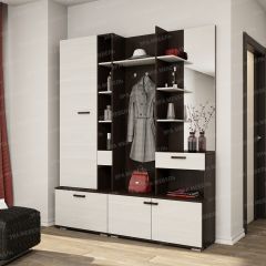Прихожая Инес ШК770 + ВЗ1000 венге/лоредо в Ишиме - ishim.mebel24.online | фото 2