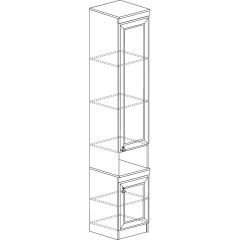 Шкаф №617 Инна Денвер светлый в Ишиме - ishim.mebel24.online | фото 2