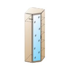 Прихожая Карина композиция 3 (Снежный ясень) в Ишиме - ishim.mebel24.online | фото 6