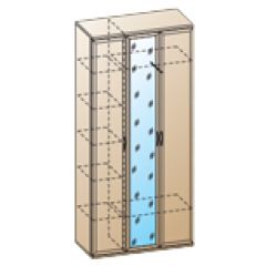 Прихожая Карина композиция 6 (Гикори Джексон светлый) в Ишиме - ishim.mebel24.online | фото 8