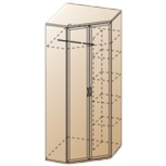 Прихожая Карина композиция 8 (Гикори Джексон светлый) в Ишиме - ishim.mebel24.online | фото 4