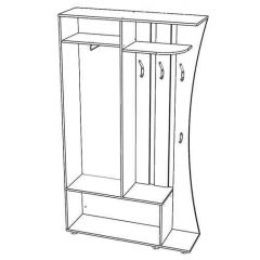 КАТРИН Прихожая (ясень шимо комб.) в Ишиме - ishim.mebel24.online | фото 2