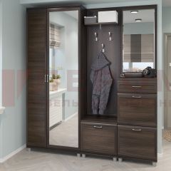 Прихожая Мелисса композиция 1 (Акация Молдау) в Ишиме - ishim.mebel24.online | фото