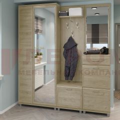 Прихожая Мелисса композиция 1 (Гикори Джексон светлый) в Ишиме - ishim.mebel24.online | фото
