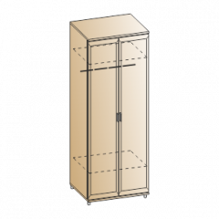 Прихожая Мелисса композиция 10 (Гикори Джексон светлый) в Ишиме - ishim.mebel24.online | фото 7
