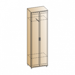 Прихожая Мелисса композиция 11 (Гикори Джексон светлый) в Ишиме - ishim.mebel24.online | фото 6