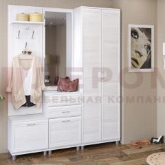 Прихожая Мелисса композиция 11 (Снежный Ясень) в Ишиме - ishim.mebel24.online | фото