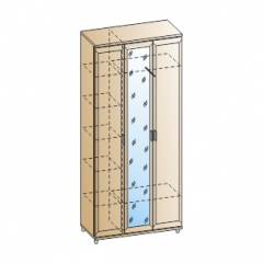 Прихожая Мелисса композиция 2 (Ясень Асахи) в Ишиме - ishim.mebel24.online | фото 2