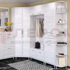 Прихожая Мелисса композиция 6 (Снежный Ясень) в Ишиме - ishim.mebel24.online | фото