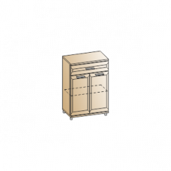 Прихожая Мелисса композиция 7 (Ясень Асахи) в Ишиме - ishim.mebel24.online | фото 3