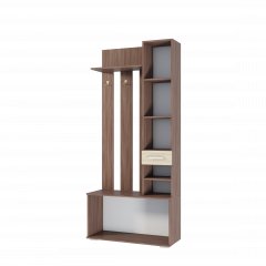 Прихожая Ника вешалка с зеркалом (ВЗ910) в Ишиме - ishim.mebel24.online | фото 6