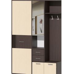 Прихожая ПВ-7 (Венге/Дуб белфорт) в Ишиме - ishim.mebel24.online | фото 2