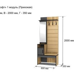 ОЛЬГА-ЛОФТ 1 Прихожая в Ишиме - ishim.mebel24.online | фото 4