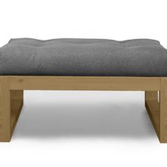 Пуф DEmoku СТ (Серебристо-серый/Холодный серый) в Ишиме - ishim.mebel24.online | фото