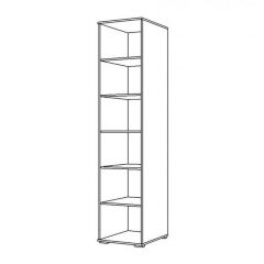 Шкаф 1Д Вегас (500) в Ишиме - ishim.mebel24.online | фото 2