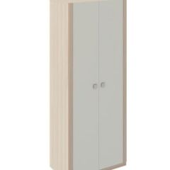 Шкаф 2 двери Глэдис М22 (ЯШС/Белый) в Ишиме - ishim.mebel24.online | фото