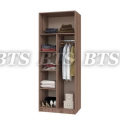 Шкаф 2-х створчатый с перегородкой (венге/лоредо) в Ишиме - ishim.mebel24.online | фото 2