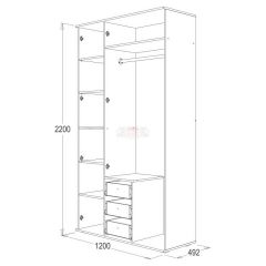 Шкаф 3-х дверный Ольга-14 в Ишиме - ishim.mebel24.online | фото 2