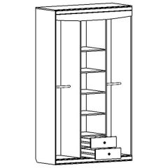Шкаф 3-х дверный "Мария-Луиза 3" в Ишиме - ishim.mebel24.online | фото 6