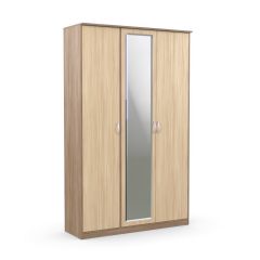 Шкаф 3-х створчатый Дуэт Люкс с зеркалом в Ишиме - ishim.mebel24.online | фото 5