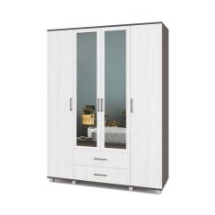 ЕВА Шкаф 4-х дверный Е43 в Ишиме - ishim.mebel24.online | фото