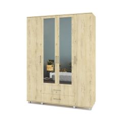 ЕВА Шкаф 4-х дверный Е43 в Ишиме - ishim.mebel24.online | фото 5
