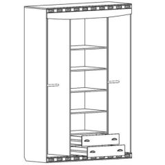 Шкаф 4-х дверный "Мария-Луиза 4" в Ишиме - ishim.mebel24.online | фото 2
