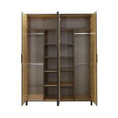 Шкаф 4-х створчатый "Лофт 4" в Ишиме - ishim.mebel24.online | фото 2