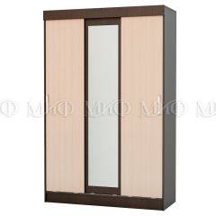 БАСЯ Шкаф (Дуб беленый/Венге) в Ишиме - ishim.mebel24.online | фото
