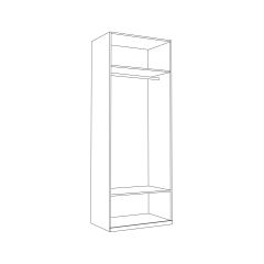 Шкаф для одежды 13.329 Валенсия в Ишиме - ishim.mebel24.online | фото 2