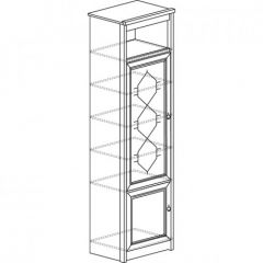 Шкаф для посуды №665 "Флоренция" Дуб оксфорд в Ишиме - ishim.mebel24.online | фото 2