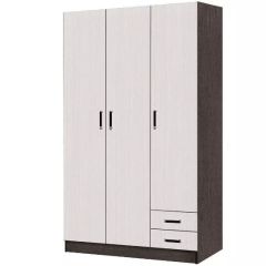 Шкаф распашной Эконом (Венге/Дуб Белфорд) в Ишиме - ishim.mebel24.online | фото