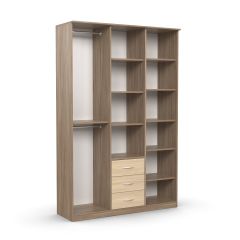 Шкаф комбинированный Дуэт Люкс без зеркала в Ишиме - ishim.mebel24.online | фото 4