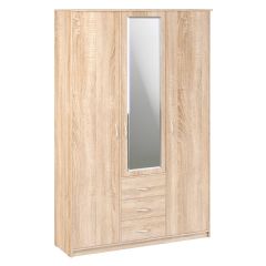 Шкаф комбинированный Дуэт Люкс с зеркалом в Ишиме - ishim.mebel24.online | фото 4