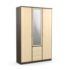 Шкаф комбинированный Дуэт Люкс с зеркалом в Ишиме - ishim.mebel24.online | фото 2
