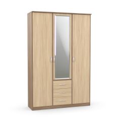 Шкаф комбинированный Дуэт Люкс с зеркалом в Ишиме - ishim.mebel24.online | фото 8