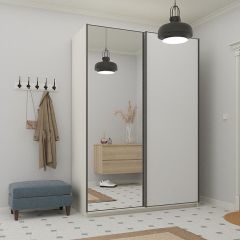 Шкаф-купе 1400 серии SOFT D1+D3+B2+PL1 (2 ящика+1штанга) профиль «Графит» в Ишиме - ishim.mebel24.online | фото 4