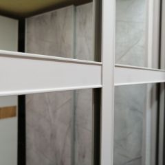 Шкаф-купе 1500 серии NEW CLASSIC K4+K4+B2+PL4 (2 ящика+F обр. штанга) профиль «Капучино» в Ишиме - ishim.mebel24.online | фото 6