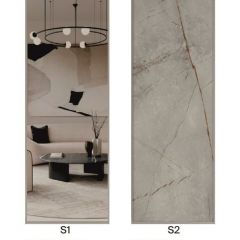 Шкаф-купе 1500 серии SILVER S1+S1+B2+PL2 (2 ящика+1 штанга+1 полка) профиль «Серебро» в Ишиме - ishim.mebel24.online | фото 7